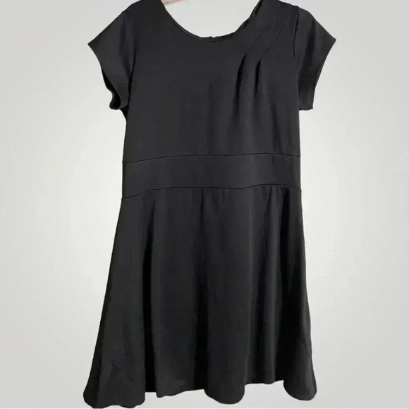 My Collection size large black flared dress with back zipper. - Picture 1 of 3